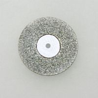 Диск алмазный Lixin Diamond 003-01-019-040 №01, диаметр 19мм, толщина 0.4мм, стандартный, 1шт.