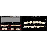 Зубы PX CROWN / EFUCERA, цвет B3, фасон S44S/N41/28, полный гарнитур, 28шт.