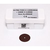 Диски отрезные SONG YOUNG для циркония Ultra Fine Disk for Zirconia, 22х0,25мм, 100шт.