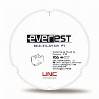 Диск циркониевый Everest Multilayer PT, размер 95х25мм, цвет A3.5, многослойный