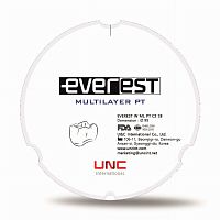 Диск циркониевый Everest Multilayer PT, размер 95х18 мм, цвет C2, многослойный