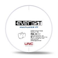 Диск циркониевый Everest Multilayer PT, размер 98х18 мм, цвет C3, многослойный