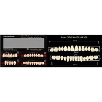 Зубы PX CROWN / EFUCERA, цвет D2, фасон C51/N42/30, полный гарнитур, 28шт.