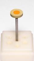 Полир силиконовый с добавлением алмаза для обр-ки стеклокерамики форма''колесико'' D-12мм,H-2мм,FINE