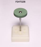 Полир силикон-карбидный с добавлением керамики для обработки циркона диск-''колесо'' D-22мм,H-4.5мм
